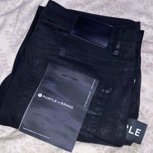 Black purple brand jeans size 30